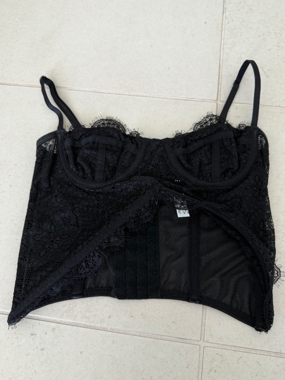 Black Urban Outfitters Corset Top XS